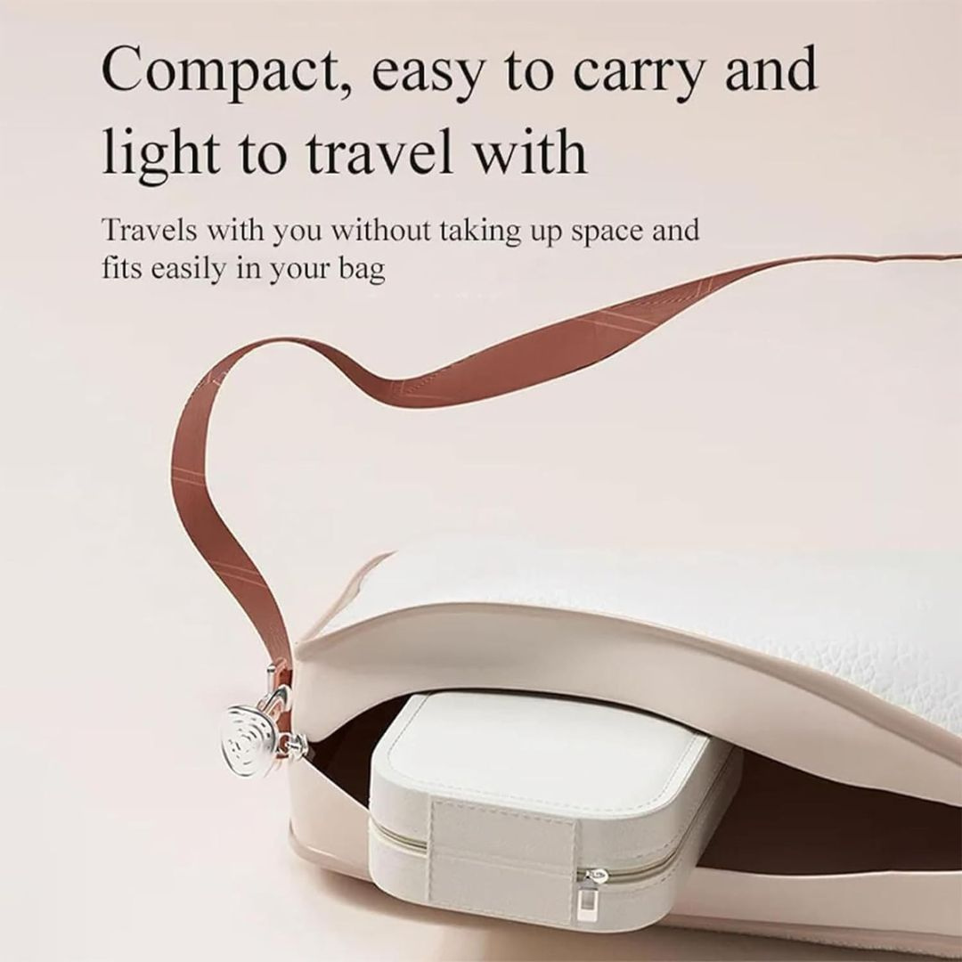 White Jewelry Box with LED Mirror